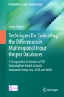Image for Techniques for Evaluating the Differences in Multiregional Input-Output Databases: A Comparative Evaluation of CO2 Consumption-Based Accounts Calculated Using Eora, GTAP and WIOD