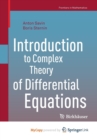 Image for Introduction to Complex Theory of Differential Equations