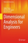 Image for Dimensional Analysis for Engineers