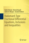 Image for Hadamard-Type Fractional Differential Equations, Inclusions and Inequalities