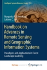 Image for Handbook on Advances in Remote Sensing and Geographic Information Systems
