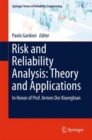 Image for Risk and Reliability Analysis: Theory and Applications: In Honor of Prof. Armen Der Kiureghian