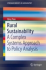 Image for Rural sustainability  : a complex systems approach to policy analysis