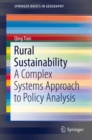 Image for Rural Sustainability: A Complex Systems Approach to Policy Analysis
