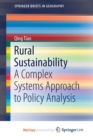 Image for Rural Sustainability