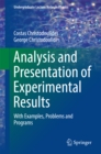 Image for Analysis and presentation of experimental results: with examples, problems and programs