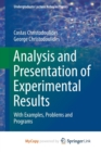 Image for Analysis and Presentation of Experimental Results
