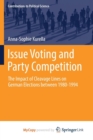 Image for Issue Voting and Party Competition