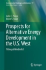 Image for Prospects for alternative energy development in the U.S. West: tilting at windmills?