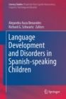 Image for Language development and disorders in Spanish-speaking children : 14