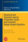 Image for Dynamical and geometric aspects of Hamilton-Jacobi and linearized Monge-Ampere equations  : VIASM 2016