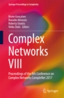 Image for Complex Networks VIII: Proceedings of the 8th Conference on Complex Networks CompleNet 2017