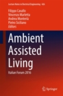 Image for Ambient assisted living  : Italian forum 2016