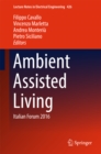 Image for Ambient assisted living: Italian forum 2016