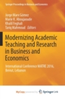Image for Modernizing Academic Teaching and Research in Business and Economics