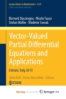 Image for Vector-Valued Partial Differential Equations and Applications