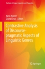 Image for Contrastive analysis of discourse-pragmatic aspects of linguistic genres