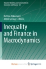 Image for Inequality and Finance in Macrodynamics