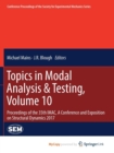 Image for Topics in Modal Analysis &amp; Testing, Volume 10