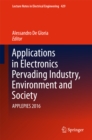 Image for Applications in Electronics Pervading Industry, Environment and Society: APPLEPIES 2016 : Volume 429