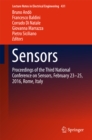 Image for Sensors: proceedings of the Third National Conference on Sensors, February 23-25, 2016, Rome, Italy
