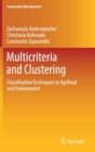 Image for Multicriteria and clustering  : classification techniques in agrifood and environment
