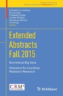 Image for Extended abstracts fall 2015  : biomedical big data