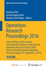 Image for Operations Research Proceedings 2016