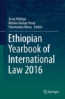 Image for Ethiopian Yearbook of International Law 2016 : 2016