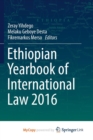Image for Ethiopian Yearbook of International Law 2016