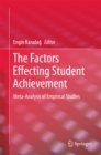 Image for The factors effecting student achievement: meta-analysis of empirical studies