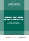 Image for Gender Diversity in the Boardroom : Volume 1: The Use of Different Quota Regulations