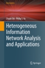 Image for Heterogeneous Information Network Analysis and Applications