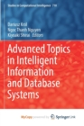 Image for Advanced Topics in Intelligent Information and Database Systems
