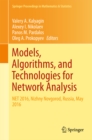 Image for Models, Algorithms, and Technologies for Network Analysis: NET 2016, Nizhny Novgorod, Russia, May 2016