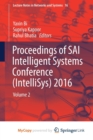 Image for Proceedings of SAI Intelligent Systems Conference (IntelliSys) 2016