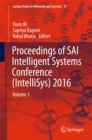 Image for Proceedings of SAI Intelligent Systems Conference (IntelliSys) 2016: Volume 1