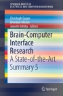 Image for Brain-computer interface research  : a state-of-the-art summary5