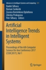 Image for Artificial intelligence trends in intelligent systems  : proceedings of the 6th Computer Science On-line Conference 2017 (CSOC2017)Vol. 1