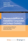 Image for Advances in Artificial Life, Evolutionary Computation, and Systems Chemistry