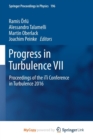 Image for Progress in Turbulence VII : Proceedings of the iTi Conference in Turbulence 2016
