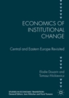 Image for Economics of Institutional Change