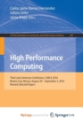 Image for High Performance Computing