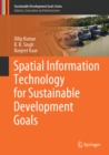 Image for Spatial Information Technology for Sustainable Development Goals