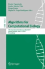 Image for Algorithms for Computational Biology