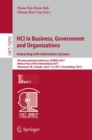 Image for HCI in Business, Government and Organizations: interacting with information systems : 4th International Conference, HCIBGO 2017, held as part of HCI International 2017, Vancouver, BC, Canada, July 9-14, 2017, proceedings. Part 1 : 10293