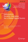 Image for Information Security Education for a Global Digital Society