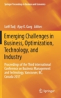 Image for Emerging Challenges in Business, Optimization, Technology, and Industry