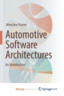 Image for Automotive Software Architectures : An Introduction