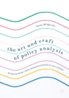 Image for The Art and Craft of Policy Analysis: Reissued with a new introduction by B. Guy Peters